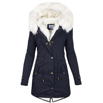 Women Winter Hooded Coat