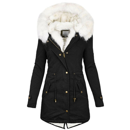 Women Winter Hooded Coat